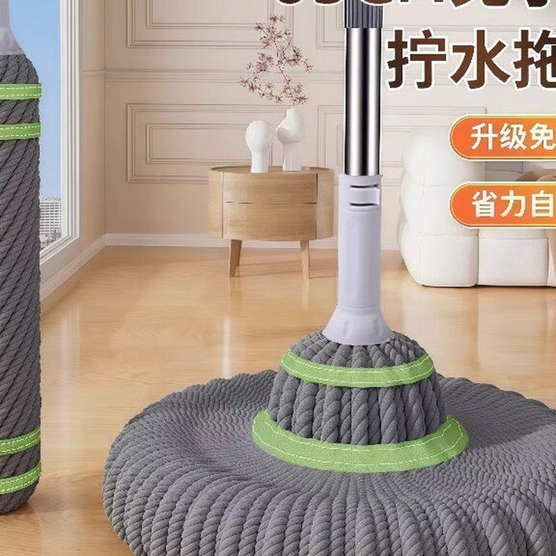 棉线自拧水拖把 65cm免手洗 细节图1
